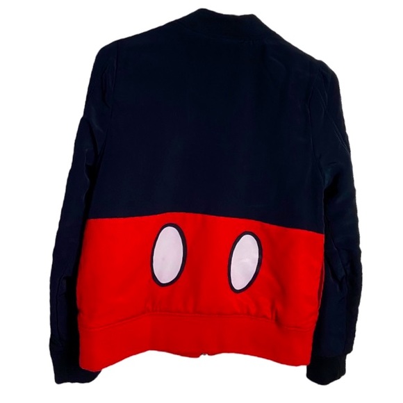 DISNEY Store Brand Unique Mickey/Minnie Reversible Jacket Size Sm - Picture 3 of 10